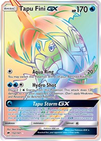 Tapu Fini GX Secret (152) - SM - Burning Shadows (SM03)