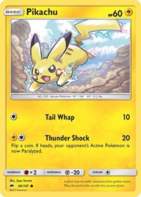 Pikachu (40) - SM - Burning Shadows (SM03)
