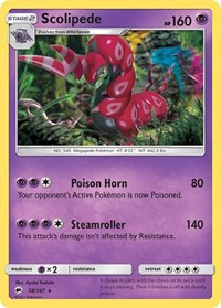 Scolipede (58) - SM - Burning Shadows (SM03)