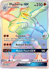 Machamp GX Secret (154) - SM - Burning Shadows (SM03)