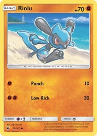 Riolu (70) - SM - Burning Shadows (SM03)
