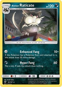 Alolan Raticate (82) - SM - Burning Shadows (SM03)