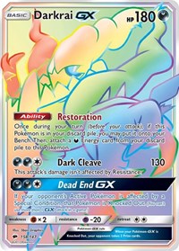 Darkrai GX Secret (158) - SM - Burning Shadows (SM03)