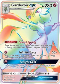 Gardevoir GX Secret (159) - SM - Burning Shadows (SM03)