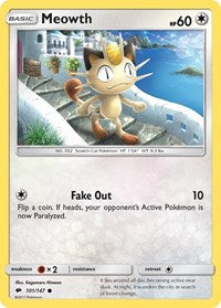 Meowth (101) - SM - Burning Shadows (SM03)