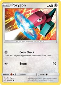 Porygon (103) - SM - Burning Shadows (SM03)