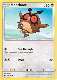 Hoothoot (106) - SM - Burning Shadows (SM03)