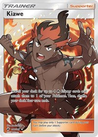 Kiawe Full Art (144) - SM - Burning Shadows (SM03)