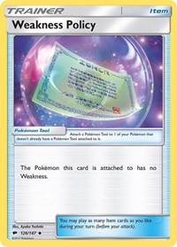 Weakness Policy (126) - SM - Burning Shadows (SM03)