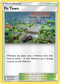 Po Town (121) - SM - Burning Shadows (SM03)