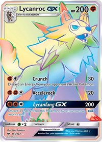 Lycanroc GX Secret (155) - SM - Burning Shadows (SM03)