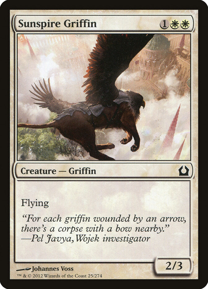 Sunspire Griffin (25) - Return to Ravnica (RTR)