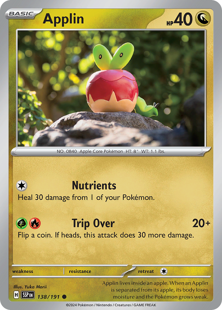 Applin (138/191) - Surging Sparks (SSP)