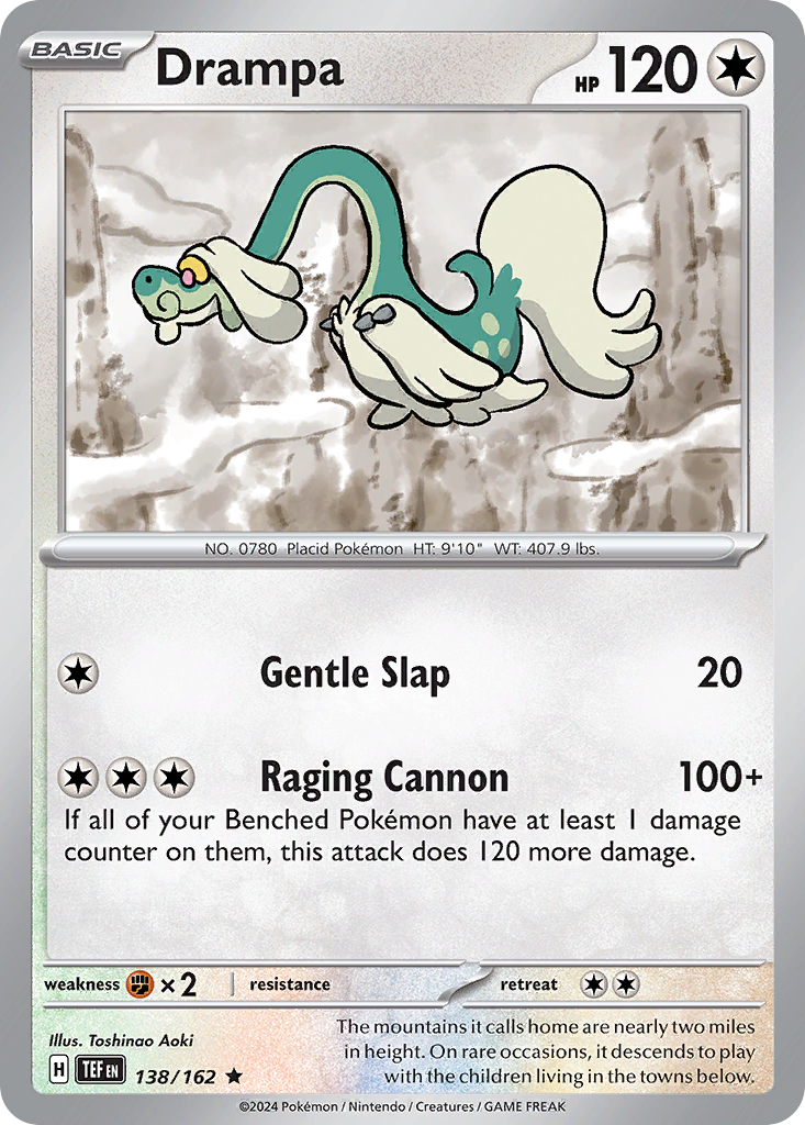 Drampa (138/162) - [Reverse Holo] SV5: Temporal Forces (TEF)