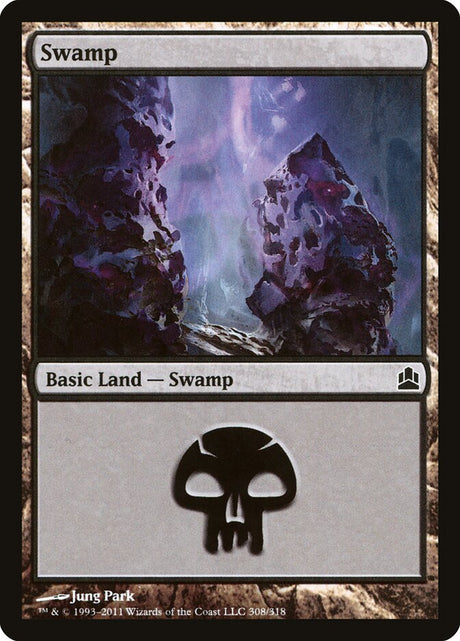 Swamp (308) - Commander 2011 (CMD)