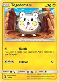 Togedemaru (SM44) - SM Promos (SMP)