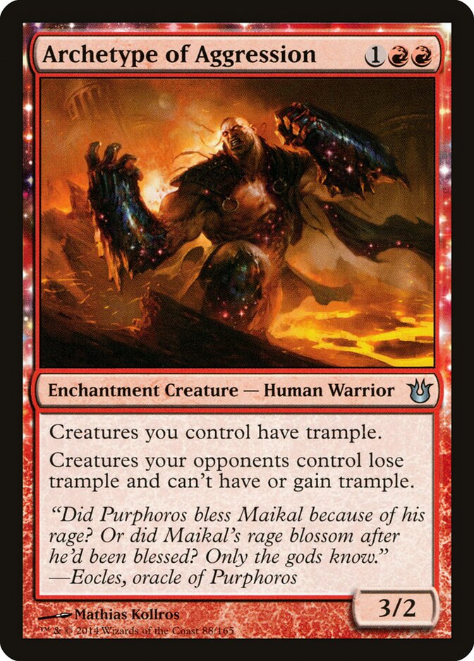 Archetype of Aggression (88) - Born of the Gods (BNG)