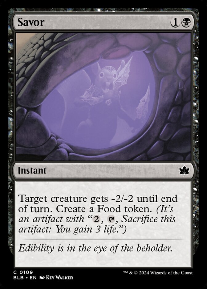 Savor - [Foil] Bloomburrow (BLB)