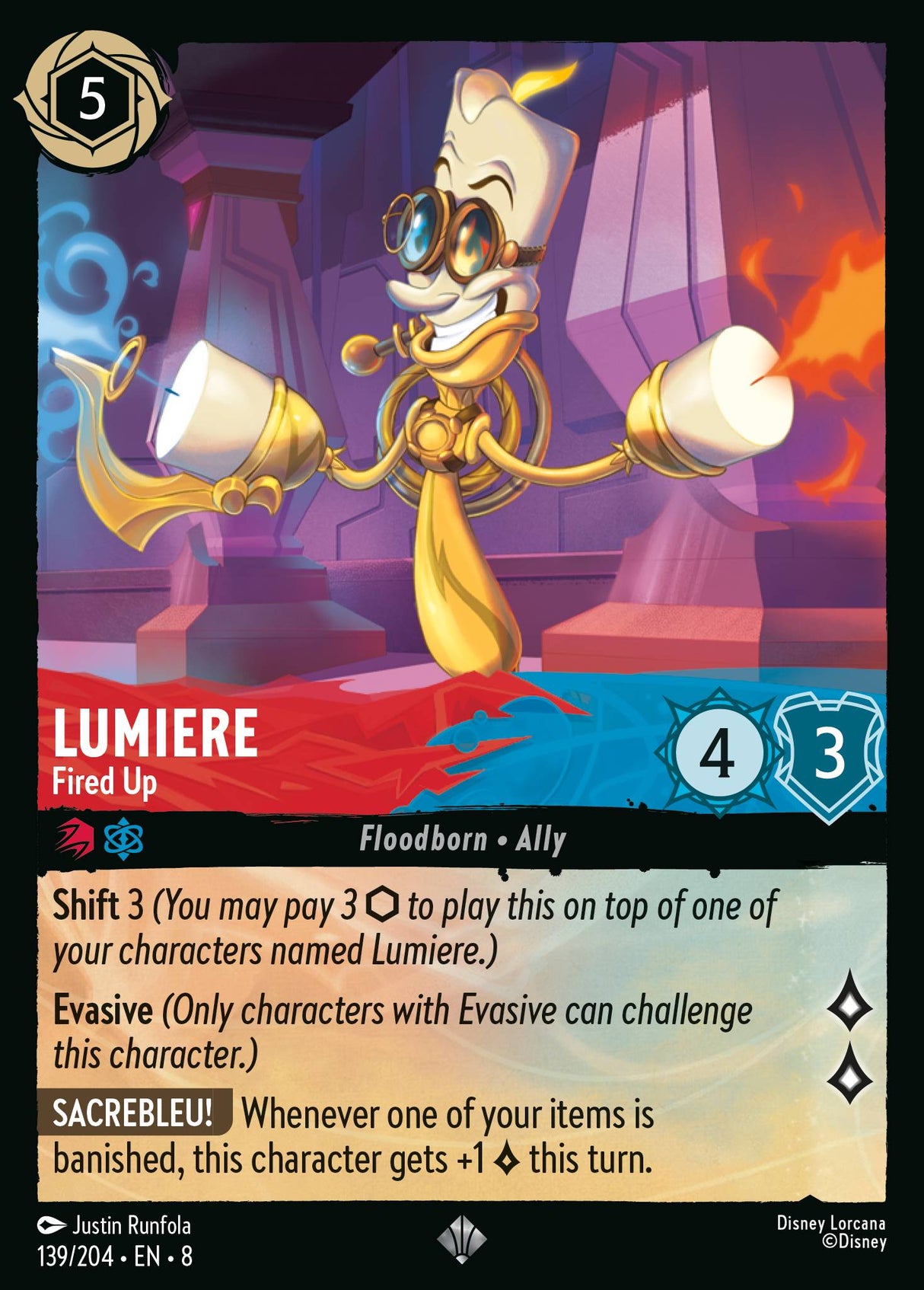 Lumiere - Fired Up - [Foil] Reign of Jafar (8)
