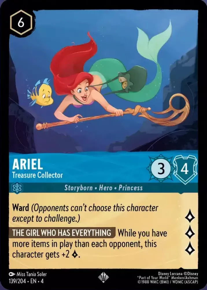 Ariel - Treasure Collector - [Foil] Ursula's Return (4)