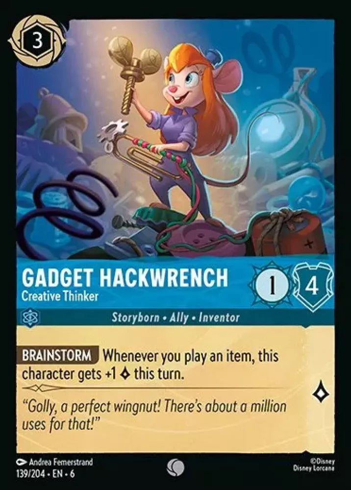 Gadget Hackwrench - Creative Thinker - Azurite Sea (6)