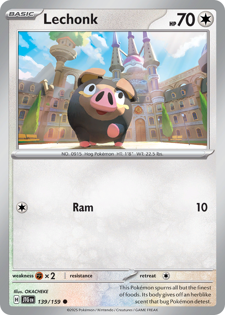 Lechonk (139/159) - [Reverse Holo] Journey Together (JTG)