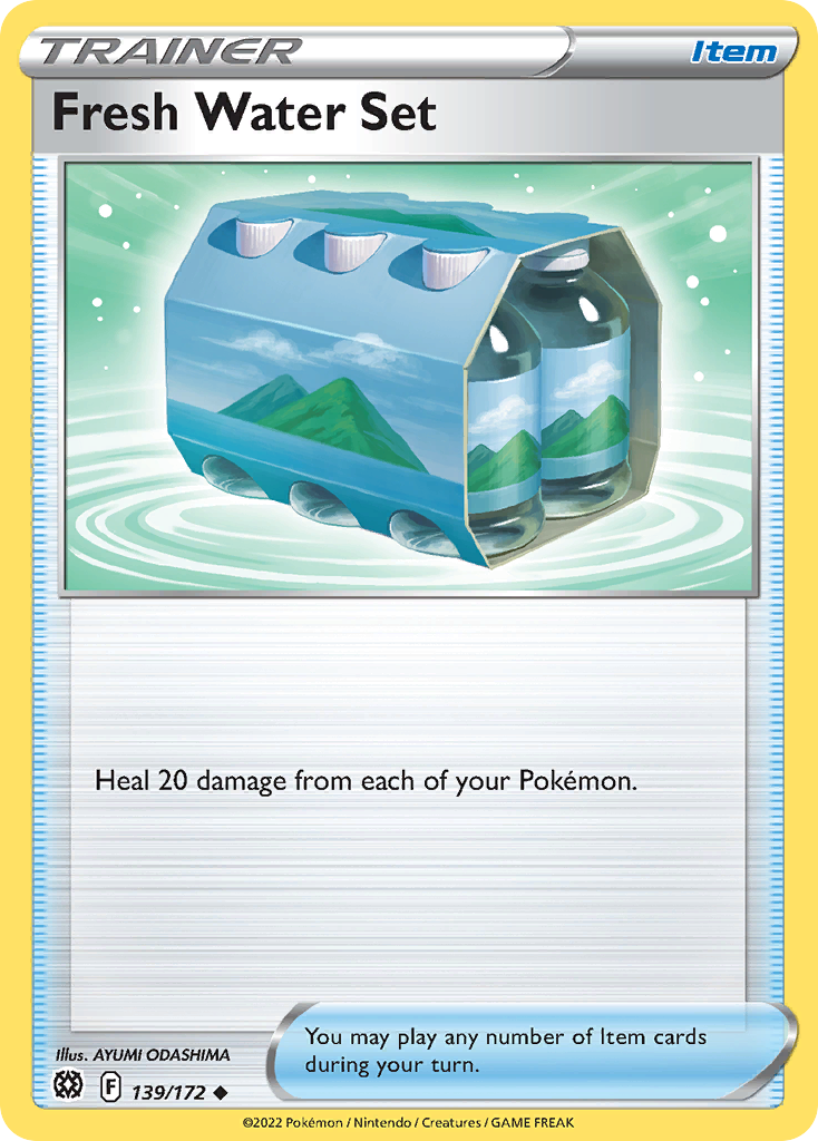 Fresh Water Set (139/172) - [Reverse Holo] Brilliant Stars (BRS)