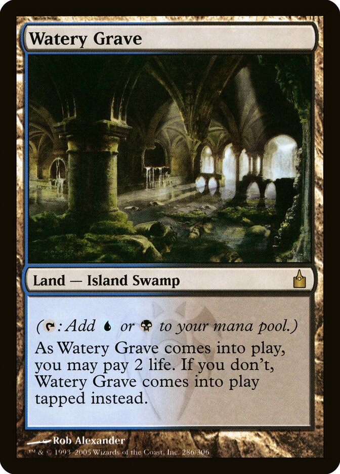 Watery Grave (286) - Ravnica: City of Guilds (RAV)
