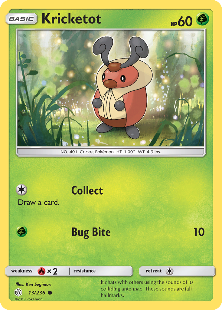 Kricketot (13/236) - Cosmic Eclipse (CEC)