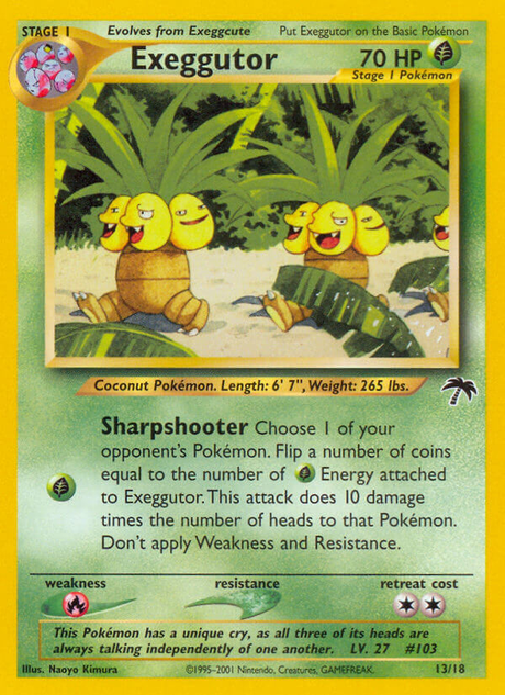 Exeggutor (13/18) - Southern Islands (SI1)