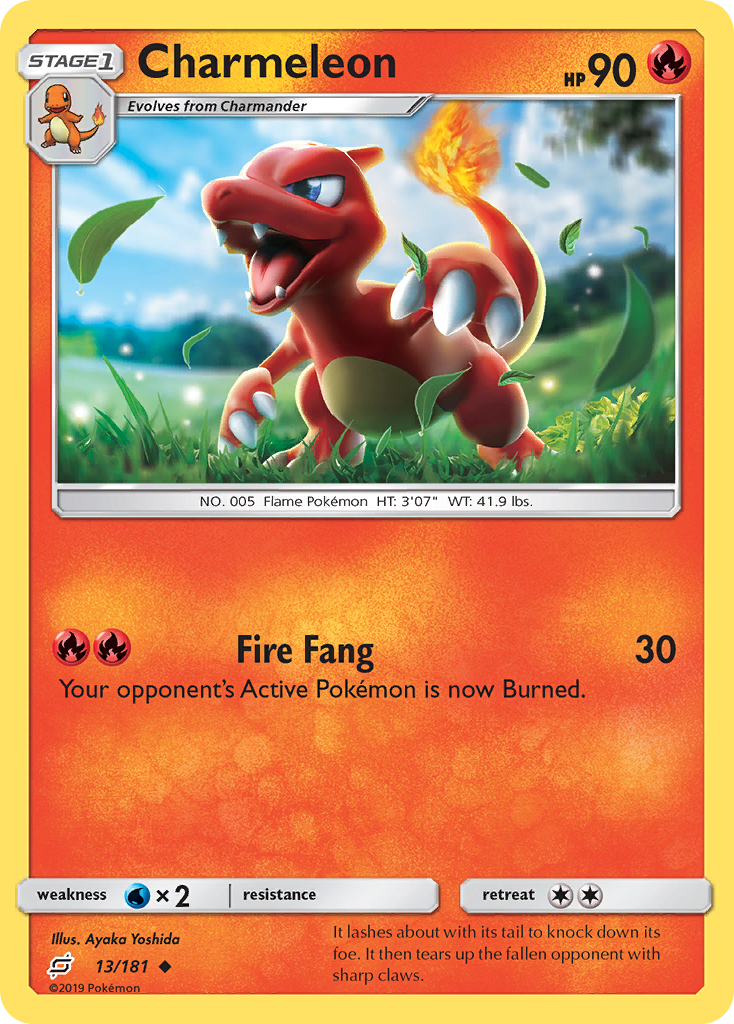Charmeleon (13/181) - Team Up (TEU)