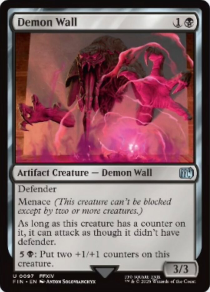 Demon Wall (97) - [Foil] Final Fantasy (FIN)