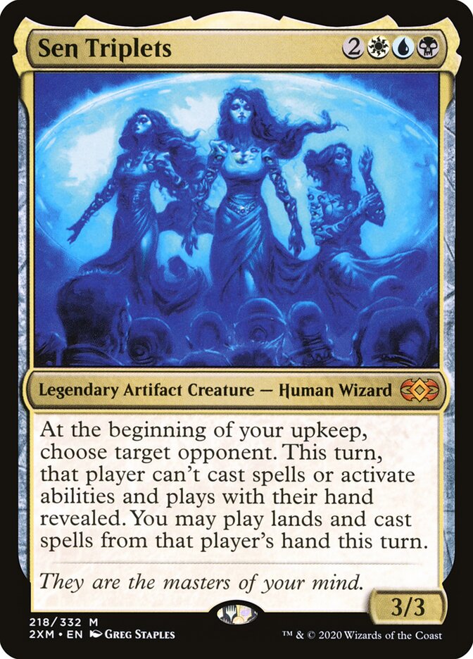 Sen Triplets (218) - Double Masters (2XM)