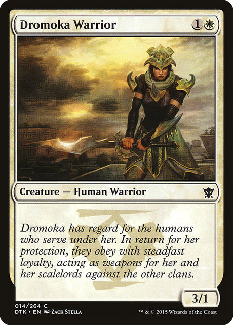 Dromoka Warrior (14) - Dragons of Tarkir (DTK)