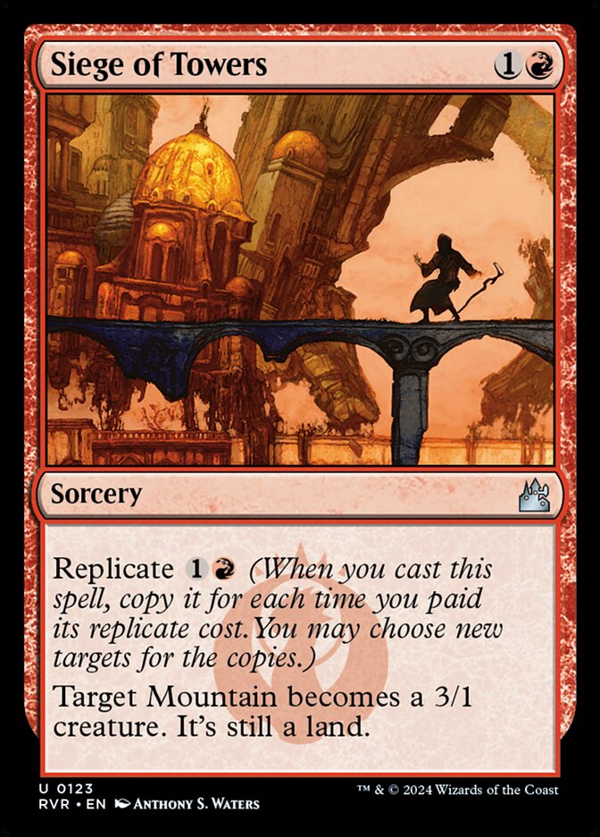 Siege of Towers (123) - Ravnica Remastered (RVR)