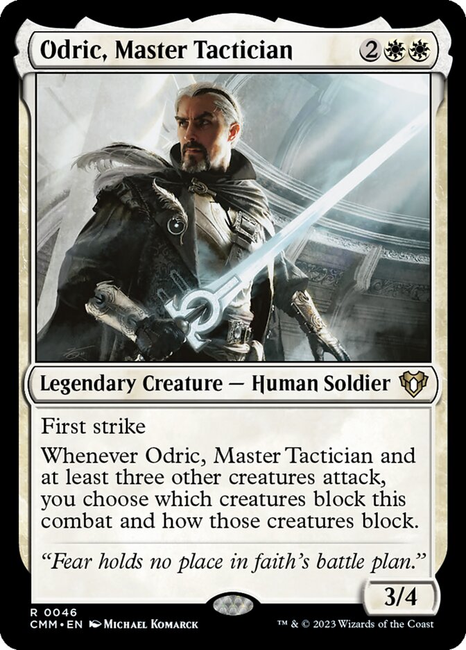 Odric, Master Tactician (46) - Commander Masters (CMM)