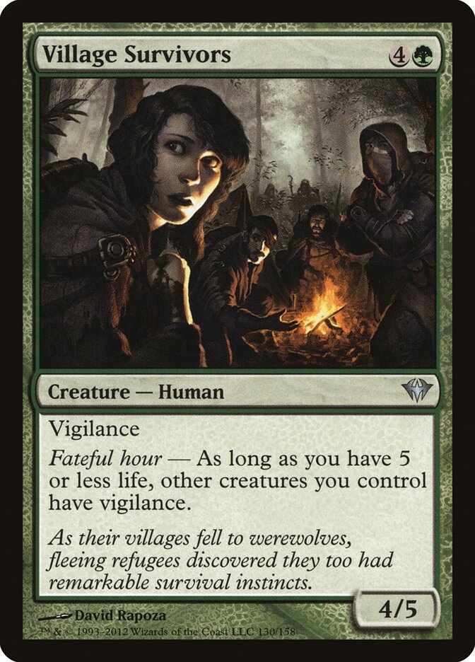 Village Survivors (130) - Dark Ascension (DKA)