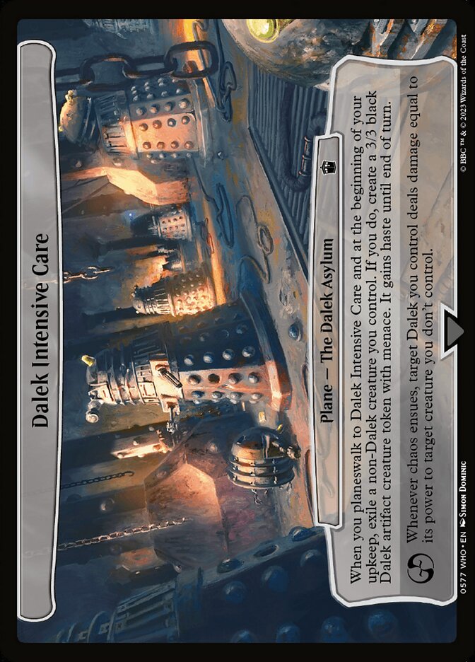 Dalek Intensive Care (577) - Doctor Who (WHO)