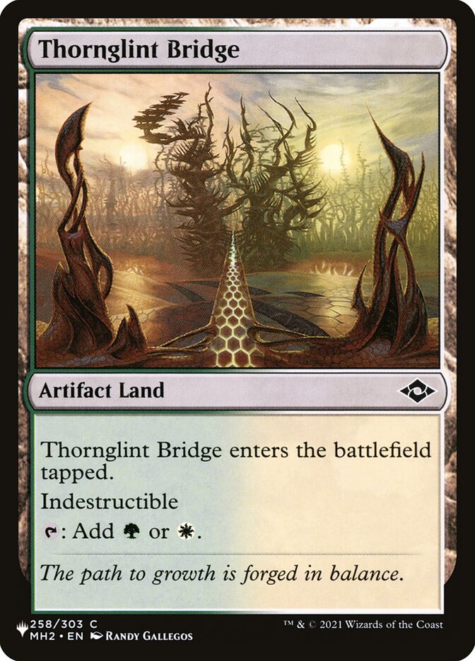 Thornglint Bridge (MH2-258) - The List (PLST)