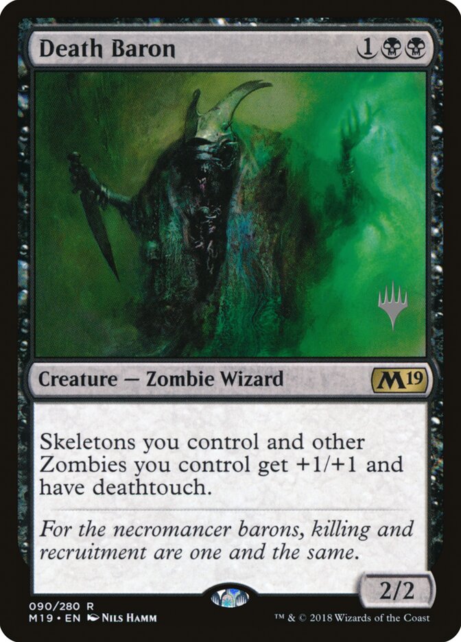 Death Baron (90p) - Core Set 2019 Promos (PM19)