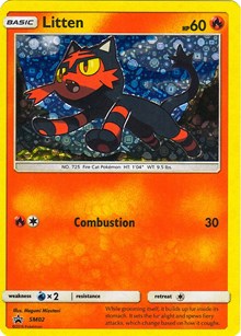 Litten - SM02 (General Mills Promo) (SM02) - Miscellaneous Cards & Products (MCAP)