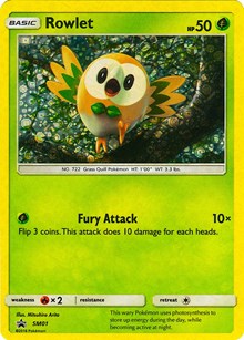Rowlet - SM01 (General Mills Promo) (SM01) - Miscellaneous Cards & Products (MCAP)