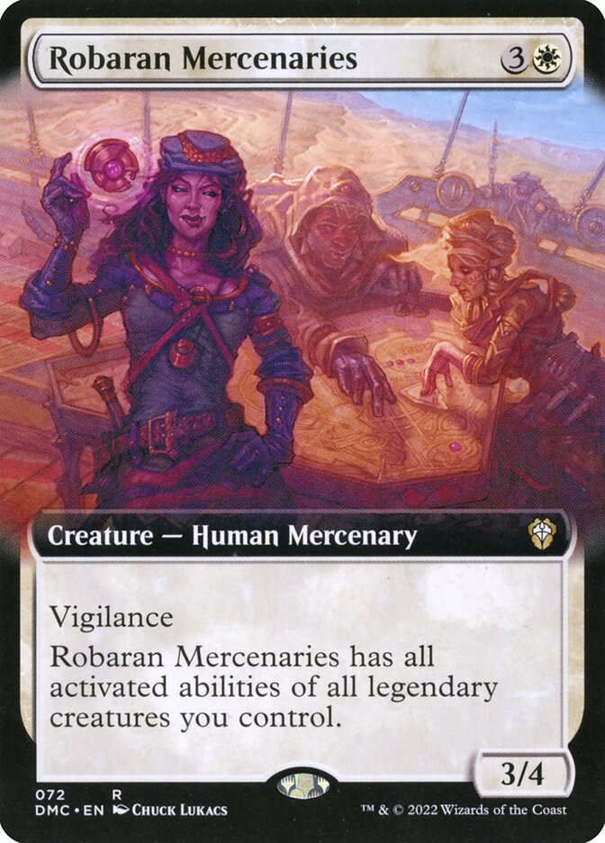 Robaran Mercenaries (72) - Dominaria United Commander (DMC)