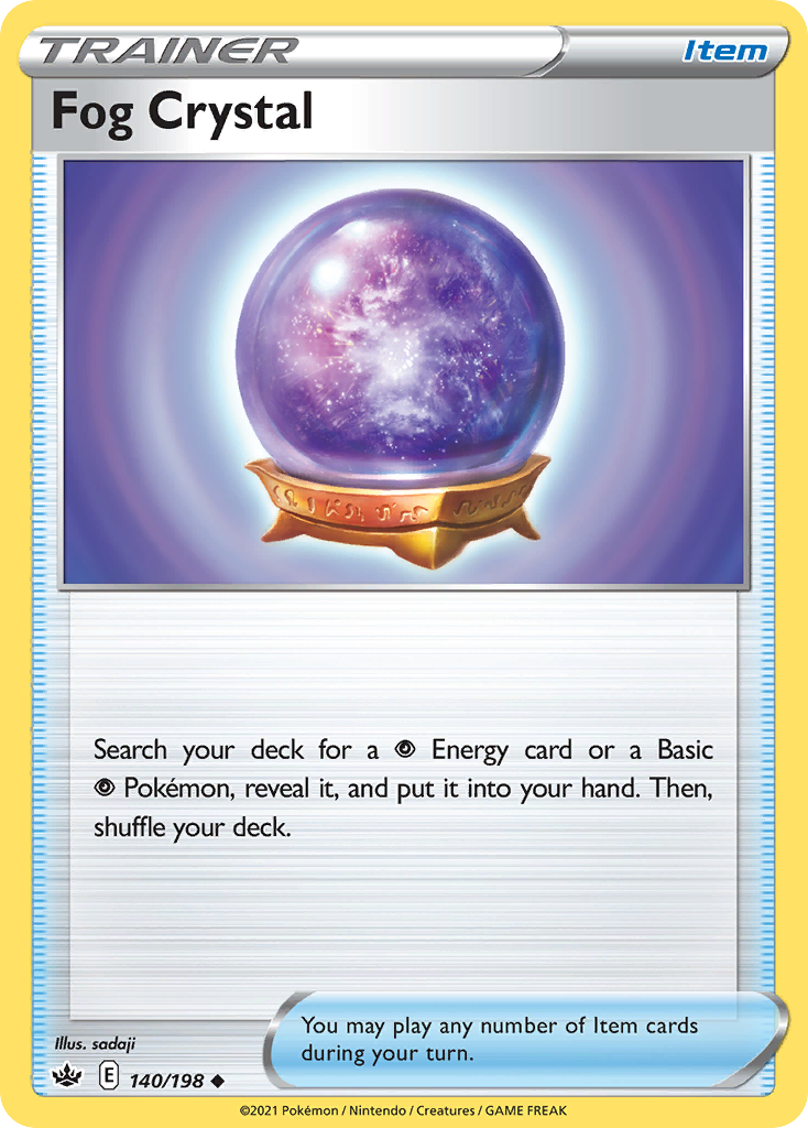 Fog Crystal (140/198) - [Reverse Holo] Chilling Reign (CRE)