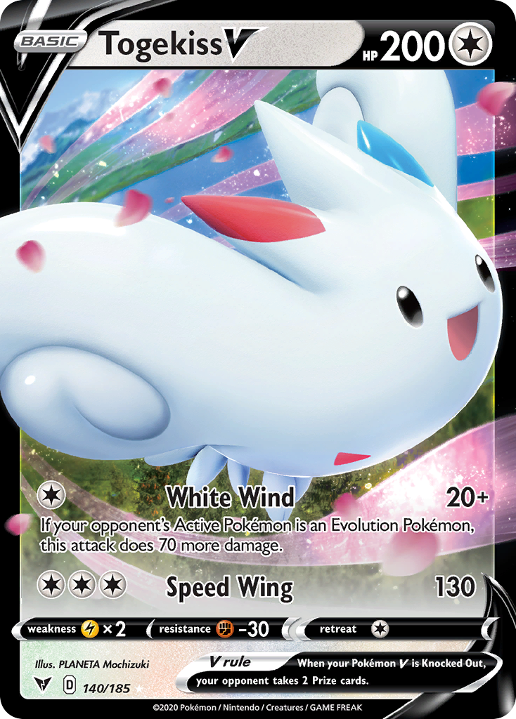 Togekiss V (140/185) - [Holo Foil] Vivid Voltage (VIV)