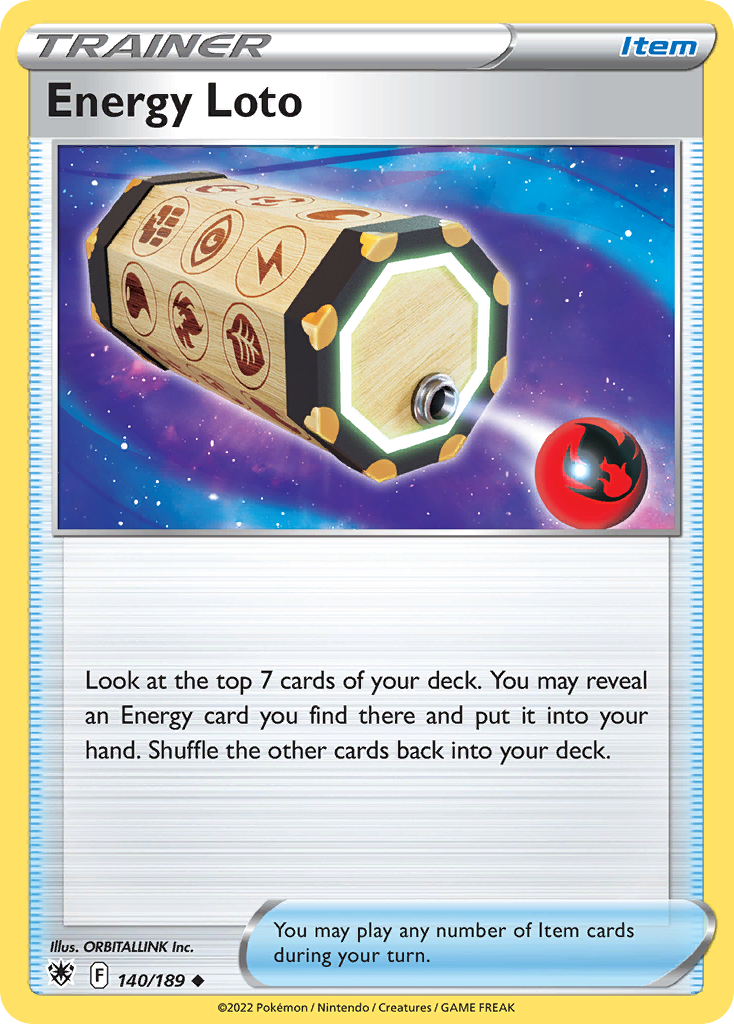 Energy Loto (140/189) - [Reverse Holo] Astral Radiance (ASR)