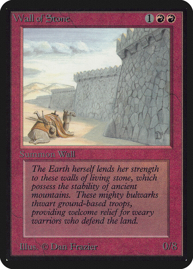 Wall of Stone (182) - Limited Edition Alpha (LEA)