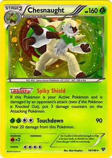 Chesnaught - 14/146 (Cosmos Holo) (14) - Blister Exclusives (BLE)