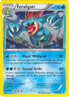Feraligatr - 17/119 (Cosmos Holo) (17) - Blister Exclusives (BLE)