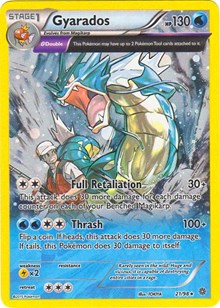 Gyarados - 21/98 (Cosmos Holo) (21) - Miscellaneous Cards & Products (MCAP)